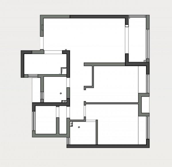 客廳沒有沙發，去掉了&OpenCurlyDoubleQuote;會客功能&rdquo;，這套95㎡的家，住起來太爽了