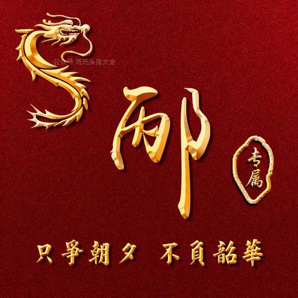 200張正能量姓氏頭像，張張精品，只爭朝夕 不負韶華