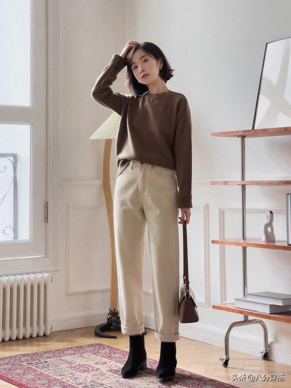 職場通勤怎麼穿？直筒褲幫助你打造大長腿，顯高時髦還百搭