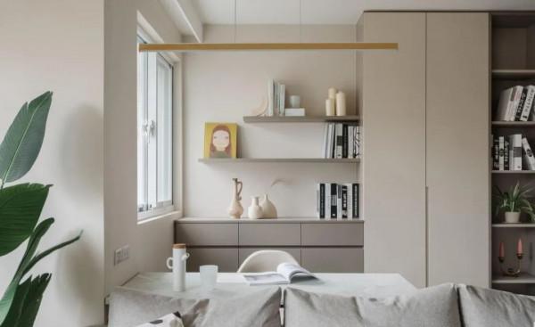 爆改86㎡老房，放大公共領域、色彩搭配、儲物規劃，生活溫馨