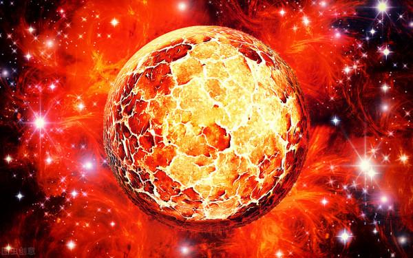 ￼目前為止發現的最大星球：大犬座VY