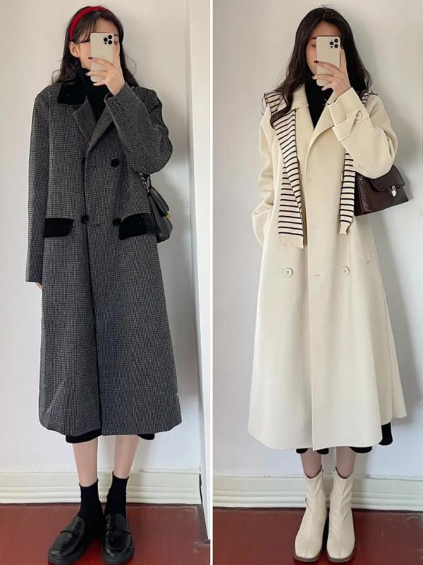 ①⑧套溫柔韓系大衣穿搭指南