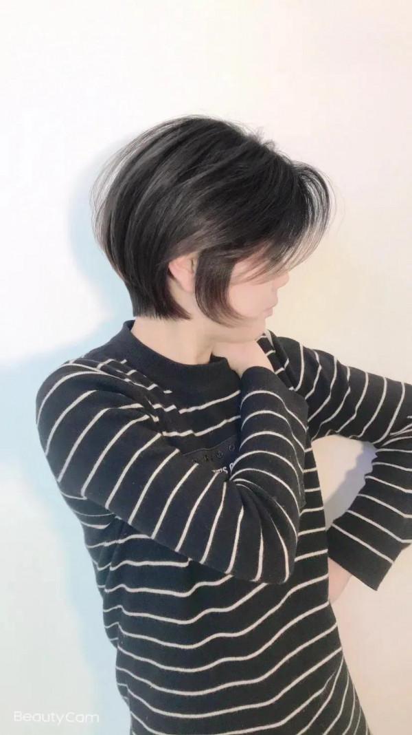 理髮店最常剪的短髮造型，冬天也適合