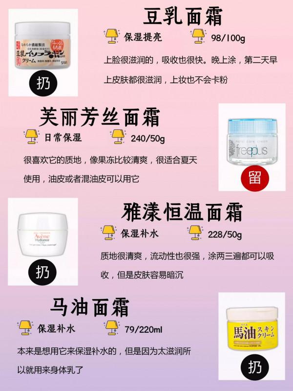 秋冬的面霜你選對了嗎？