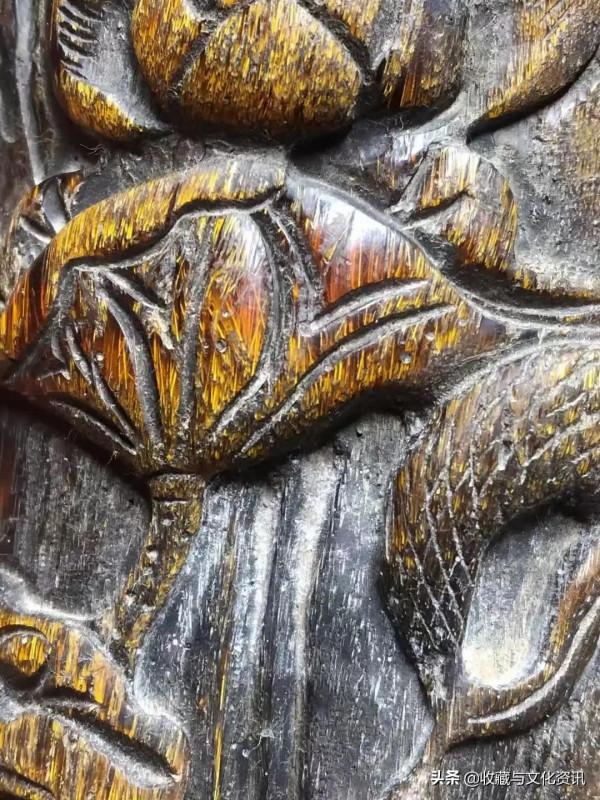 金絲耗牛角手工雕刻牛角杯鑑賞