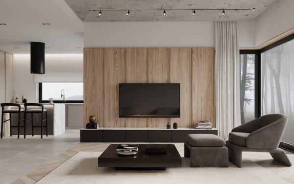 原木+高階灰 簡約卻不失精緻