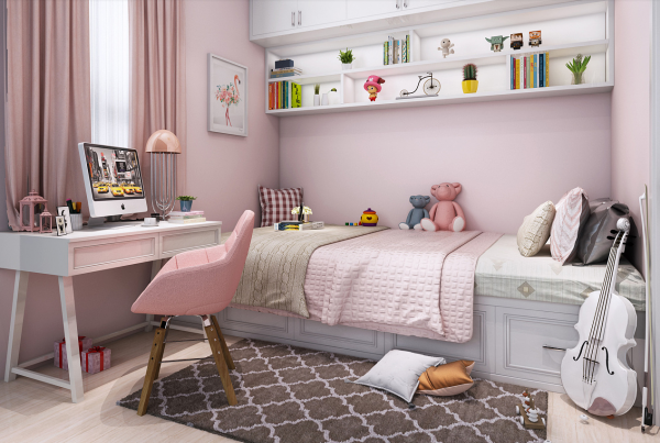 再見了傳統榻榻米，這才叫小戶型多功能兒童房，爸媽看了想照搬