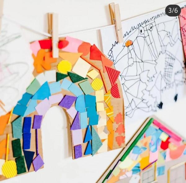 《在家可以做的美育課》彩色製品玩起來