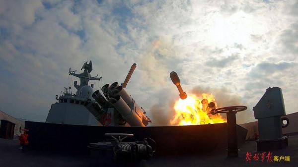 火力十足！東部戰區海軍某驅逐艦支隊拉開新年度訓練大幕