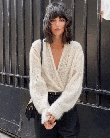 顯瘦又顯氣質，這樣的法式毛衣，給我100件都不夠