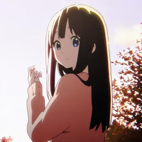 怦然心動的男女生動漫頭像