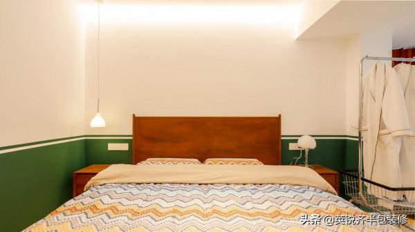 87㎡|現代簡約風遇上覆古綠,混搭出的有色之家 87㎡|現代簡約風遇上覆古綠,混搭出的有色之家