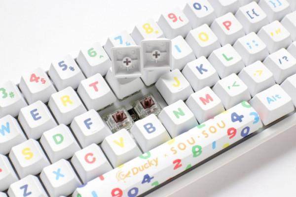 DuckyChannel推出Ducky X SOU・SOU聯名限量款數字元素鍵盤 DuckyChannel推出Ducky X SOU・SOU聯名限量款數字元素鍵盤
