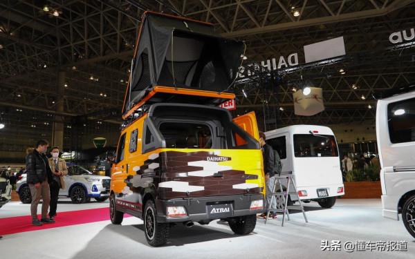 新車｜微型戶外露營車 大發Atrai Camper亮相東京改裝車展