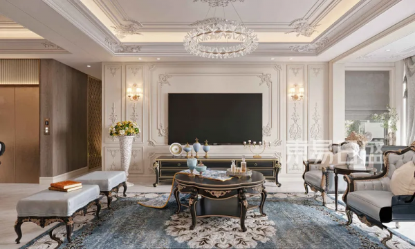 327㎡浪漫風情的法式風格裝修,優雅永不過時 327㎡浪漫風情的法式風格裝修,優雅永不過時