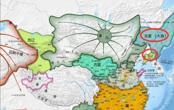 寧渡黃河也不願回東北老家，悲壯被蒙古滅國的金國，到底咋想的