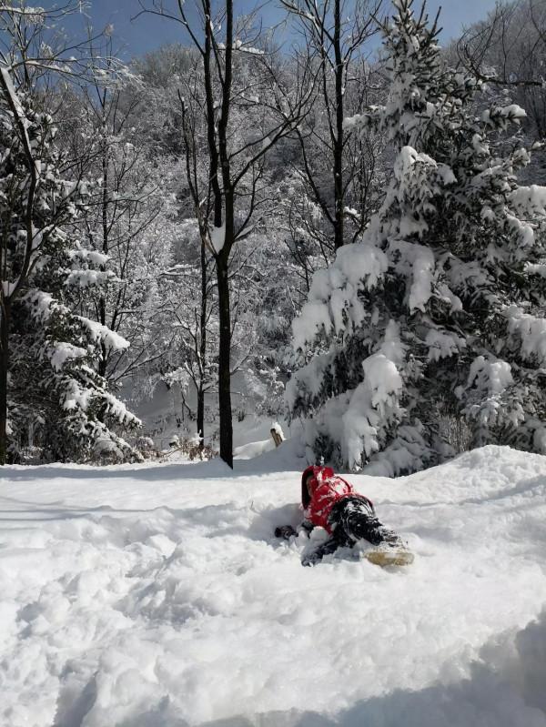 秦嶺山之雪景&num;