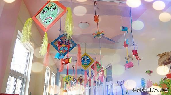 幼兒園中國風環創作品集，樓梯、吊飾、主題牆都有！幼師收藏