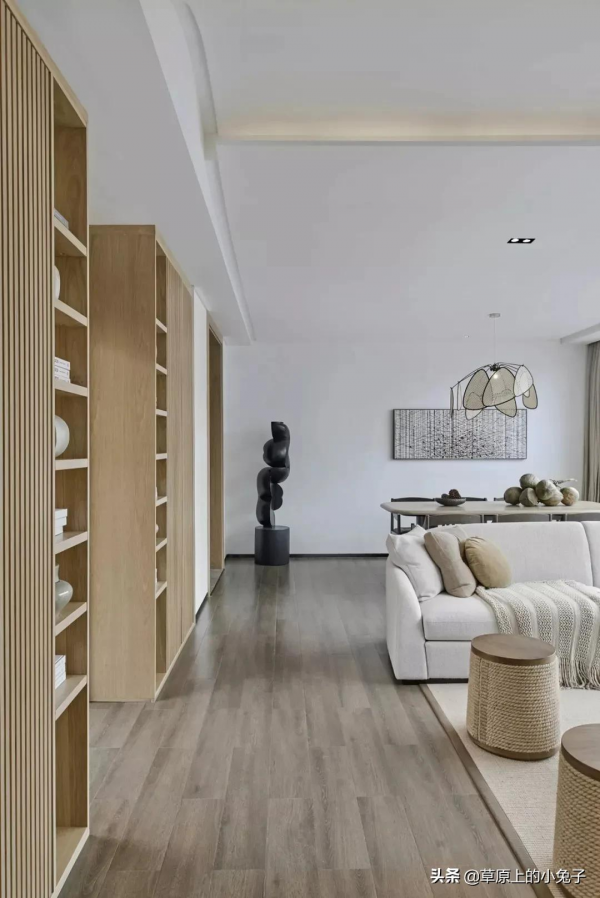 大戶型也能簡約風，只能用一個“美”字形容