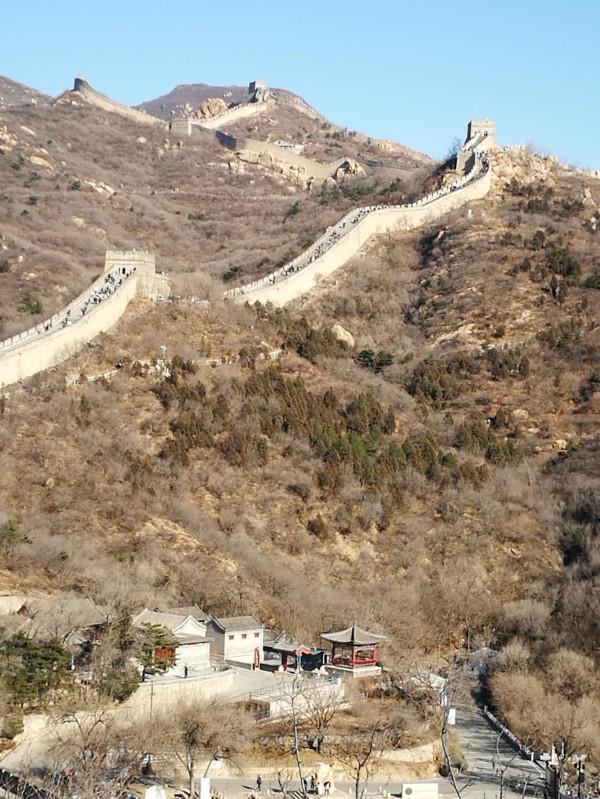 若天兒不好，坐高鐵去八達嶺喝咖啡