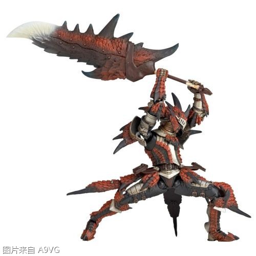 海洋堂《怪物獵人》可動手辦「火龍套裝獵人」公開