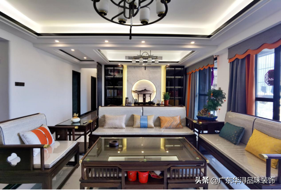 書香世家的180㎡現代&plus;中式風格裝修，一磚一瓦皆是中國風美景