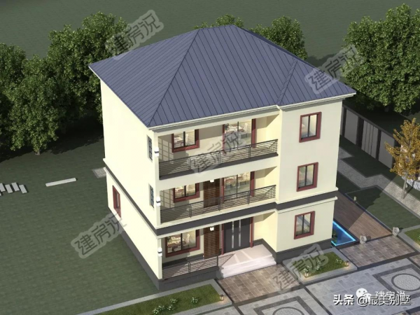 簡約現代風別墅，美麗清新，都市人歸隱田園的優選戶型