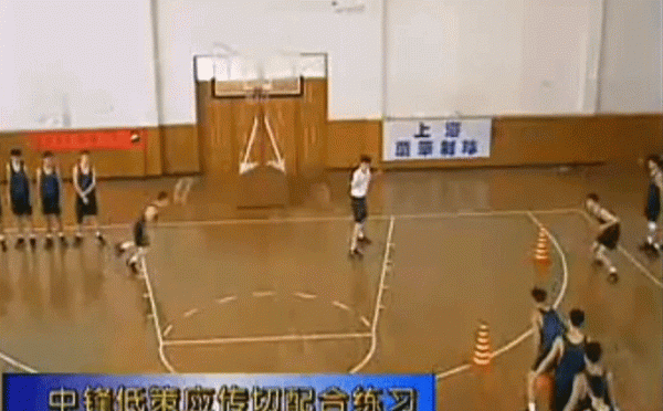 「教學」進攻基礎配合(五)—策應配合 「教學」進攻基礎配合(五)—策應配合