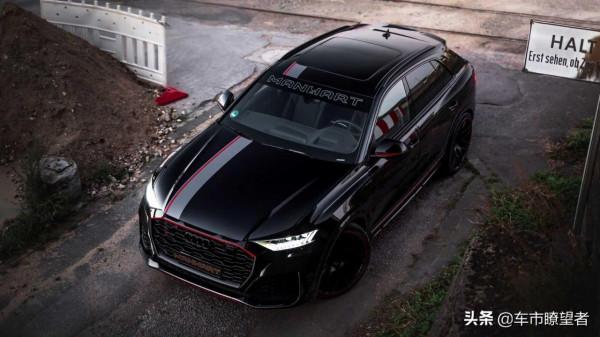 夠勁夠香！曼哈特改裝奧迪RS Q8，功率超過800匹，百公里加速3.5秒