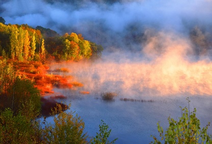 吉林樺甸:楓葉如丹,又見一年秋映紅 吉林樺甸:楓葉如丹,又見一年秋映紅
