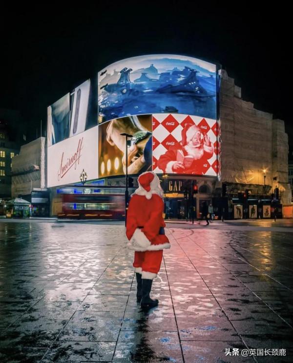 從前有一個聖誕老人，他來到倫敦度過了一個難忘的聖誕節