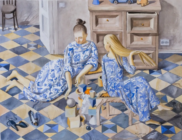 富有詩意的畫風，讓人無限遐想—烏托邦的世界