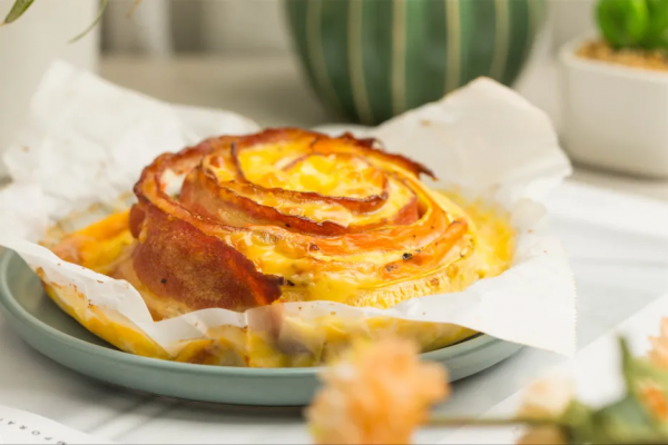 不加油和麵粉就能做，層層金黃香濃爆漿還低脂，全家大小都愛吃