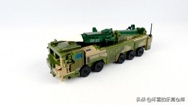 八合一的東風-17導彈發射車，能否得到8份的快樂呢？