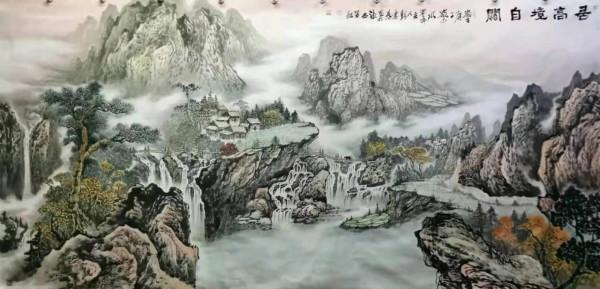 當代實力派畫家彭書春山水畫欣賞