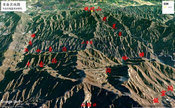 走過的路——鐵坨山西部轎頂山附近 走過的路——鐵坨山西部轎頂山附近