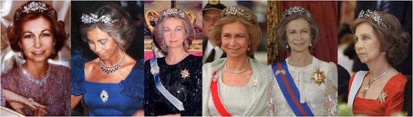 西班牙王室的8頂冠冕，萊昂諾爾和索菲亞戴上會如何呢，太漂亮了