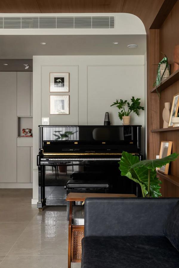 化繁為簡的125㎡奶咖味兒住宅，用“光”營造氛圍