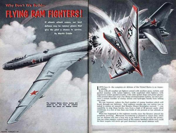 一組50年代對未來裝備的設想圖 一組50年代對未來裝備的設想圖