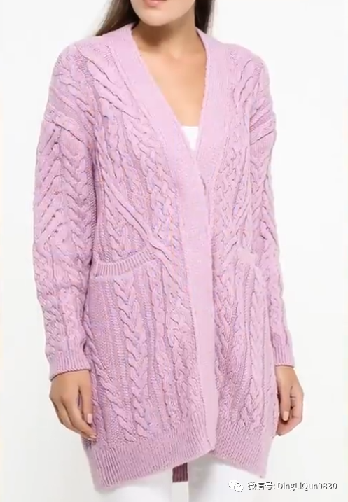 「針織作品」60款時尚流行的中長款開衫（尋找靈感）