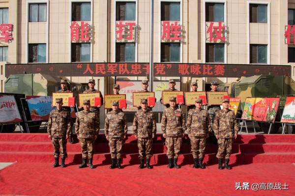 軍歌嘹亮！高原軍營展開主題歌詠比賽