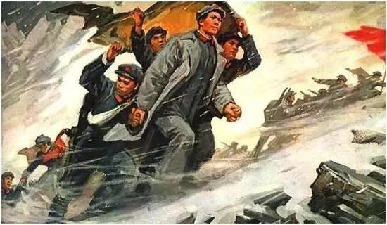 你們見過描述毛主席長征途中的油畫嗎? 你們見過描述毛主席長征途中的油畫嗎?