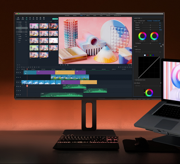 聯想來酷全新顯示器H27震撼來襲，4K解析度堪稱“影像大師”