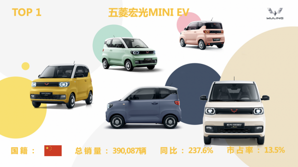 2021年國內新能源汽車銷量排行榜TOP10 2021年國內新能源汽車銷量排行榜TOP10