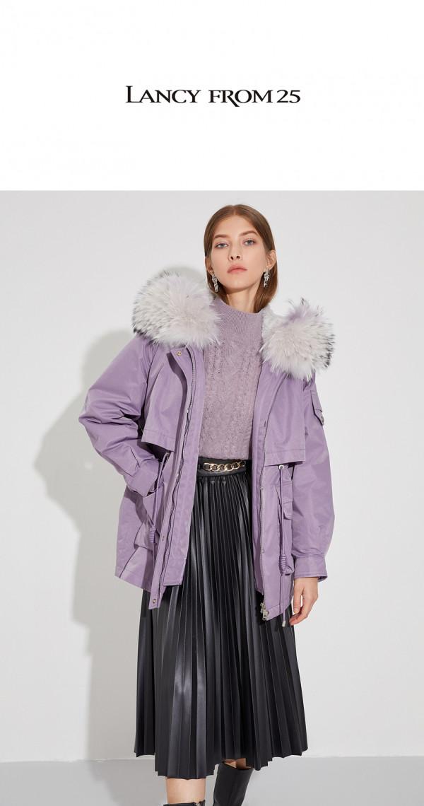 短款羽絨服怎麼搭配好看