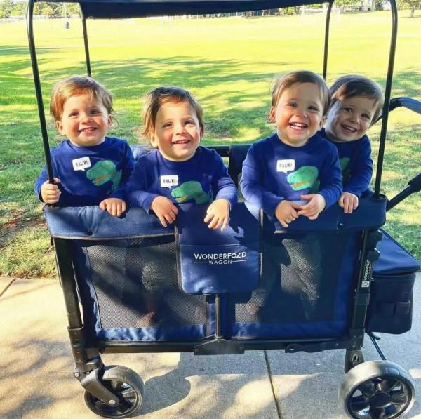 全球僅72例！女子誕下同卵四胞胎，絕了，打麻將永遠不缺人了