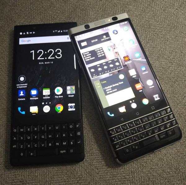 黑莓手機熱門機型展示介紹（KEY2, PASSPORT, Q20...）