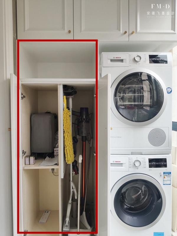 陽臺裝修的正確選擇,打個家政櫃塞洗衣機藏雜物,日後收納不後悔 陽臺裝修的正確選擇,打個家政櫃塞洗衣機藏雜物,日後收納不後悔
