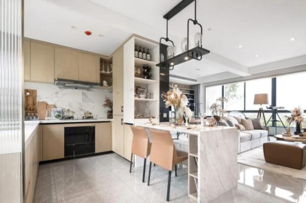 77平簡約小戶型房子樸素佈置，有一種貼近生活的人文氣息