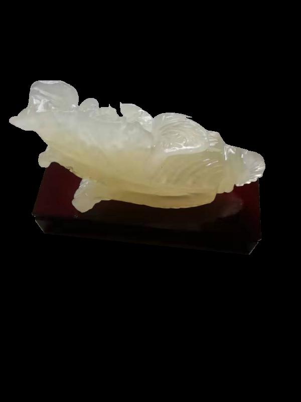 精品推薦——玉雕白菜擺件 精品推薦——玉雕白菜擺件